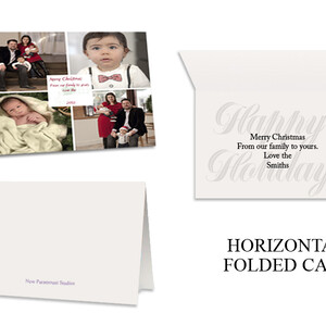 Folded Holiday Card