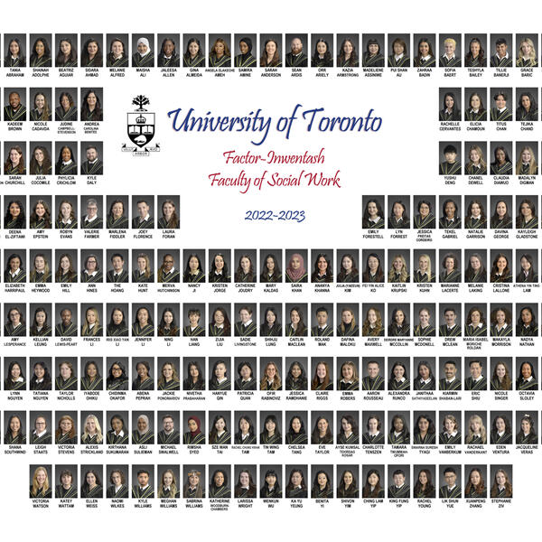 University of Toronto - Social Work Composite (2022 - 2023)
