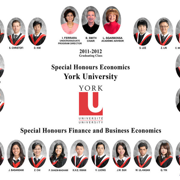 York University - Economics - Special Honours Economics Composite (2011 - 2012)