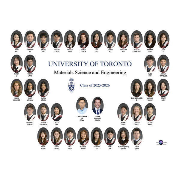 University of Toronto - Materials Science and Engineering Composite (2025 - 2026)
